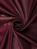 Wine Floral Butta Woven Pure Kanchipuram Silk Saree