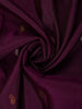 Wine Paisley Butta Woven Design Kanchipuram Silk Saree
