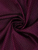 Wine Purple Butta Design Pure Kanchipuram Silk Saree