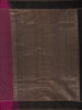 Wine Purple Checked Woven Pure Kanchipuram Silk Saree