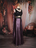 Wine Purple Sequin Embellished Design Velvet Party Wear Lehenga