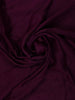 Wine Purple Solid with Sequin Embellishment Satin Saree - Diadem