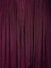 Wine Purple Sequins And Floral Embroidery Crepe Gown