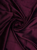 Wine Satin Silk Saree with All-Over Stone Work - Diadem
