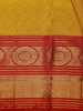 Yellow Brocade Woven Pure Kanchipuram Silk Saree