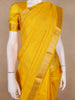 Yellow Butta Woven Design Pure Kanchipuram SilkSaree