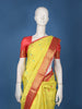 Yellow Butta Woven Design Pure Kanchipuram Silk Saree