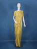 Yellow Embellished Design Georgette Saree