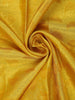 Yellow Floral Brocade Woven Pure Kanchipuram Silk Saree - Diadem