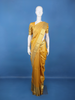 Yellow Floral Butta Woven Pure Kanchipuram Silk Saree With Zari Border