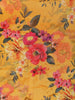 Yellow Floral Design Chiffon Palazzo Suit with Dupatta