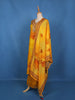 Yellow Floral Design Crepe Salwar Suit