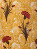 Yellow Floral Design Printed Cotton Salwar Suit - Diadem