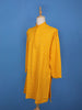 Yellow Floral Designed Cotton Kurta - Diadem