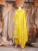 Yellow Floral Designed Cotton Salwar Suit