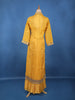 Yellow Floral Embroidered Design Georgette Palazzo Suit