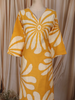 Yellow Floral Printed Design Cotton Straight Cut Salwar Suit