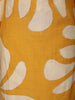 Yellow Floral Printed Design Cotton Straight Cut Salwar Suit