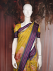 Yellow Floral Printed Kota Cotton Saree with Contrast Woven Border