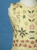 Yellow Floral Sequins Embroidered Net Kids Lehenga With Dupatta