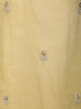 Yellow Floral Sequins Embroidered Tissue Silk Sharara Suit With Dupatta