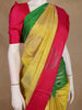 Yellow Floral Woven Design Kanchipuram Silk Saree