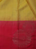 Yellow Floral Woven Design Kanchipuram Silk Saree