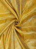 Yellow Floral Woven Pure Kanchipuram Silk Saree with Zari Border