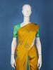 Yellow Motif Woven Design Pure Kanchipuram Silk Saree