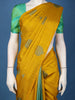 Yellow Motif Woven Design Pure Kanchipuram Silk Saree