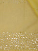 Yellow Sequin Embellishments Organza Saree - Diadem
