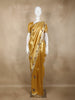 Yellow Soft Banarasi Saree with Floral Design And Designer Border