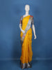 Yellow Solid Woven Design Pure Kanchipuram Silk Saree