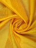 Yellow Solid Woven Design Pure Kanchipuram Silk Saree