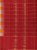 Yellow Striped Woven Design Pure Kanchipuram Silk Saree