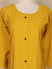 Yellow Stripes Design Cotton Kurti