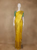 Yellow Stripes Zari Designed Silk Saree