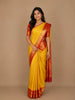 Yellow Brocade Woven Pure Kanchipuram Silk Saree