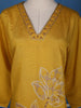 Yellow Floral Designed Cotton Salwar Suit