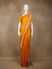 Yellow Floral Designed Banarasi Silk Saree - Diadem