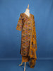 Yellow Floral Designed Cotton Salwar Suit