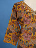 Yellow Floral Designed Cotton Salwar Suit