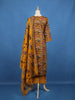 Yellow Floral Designed Cotton Salwar Suit