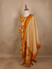 Yellow Floral Designed Cotton Salwar Suit - Diadem
