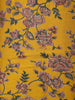Yellow Floral Designed Raw Silk Salwar Suit - Diadem