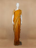 Yellow Floral Designed Raw Silk Saree - Diadem
