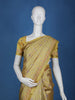 Yellow Floral Designed Semi Silk Saree - Diadem