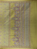 Yellow Floral Designed Semi Silk Saree - Diadem