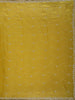 Yellow Floral Embroidered Organza Designer Saree - Diadem