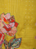 Yellow Floral Printed Cotton Salwar Suit